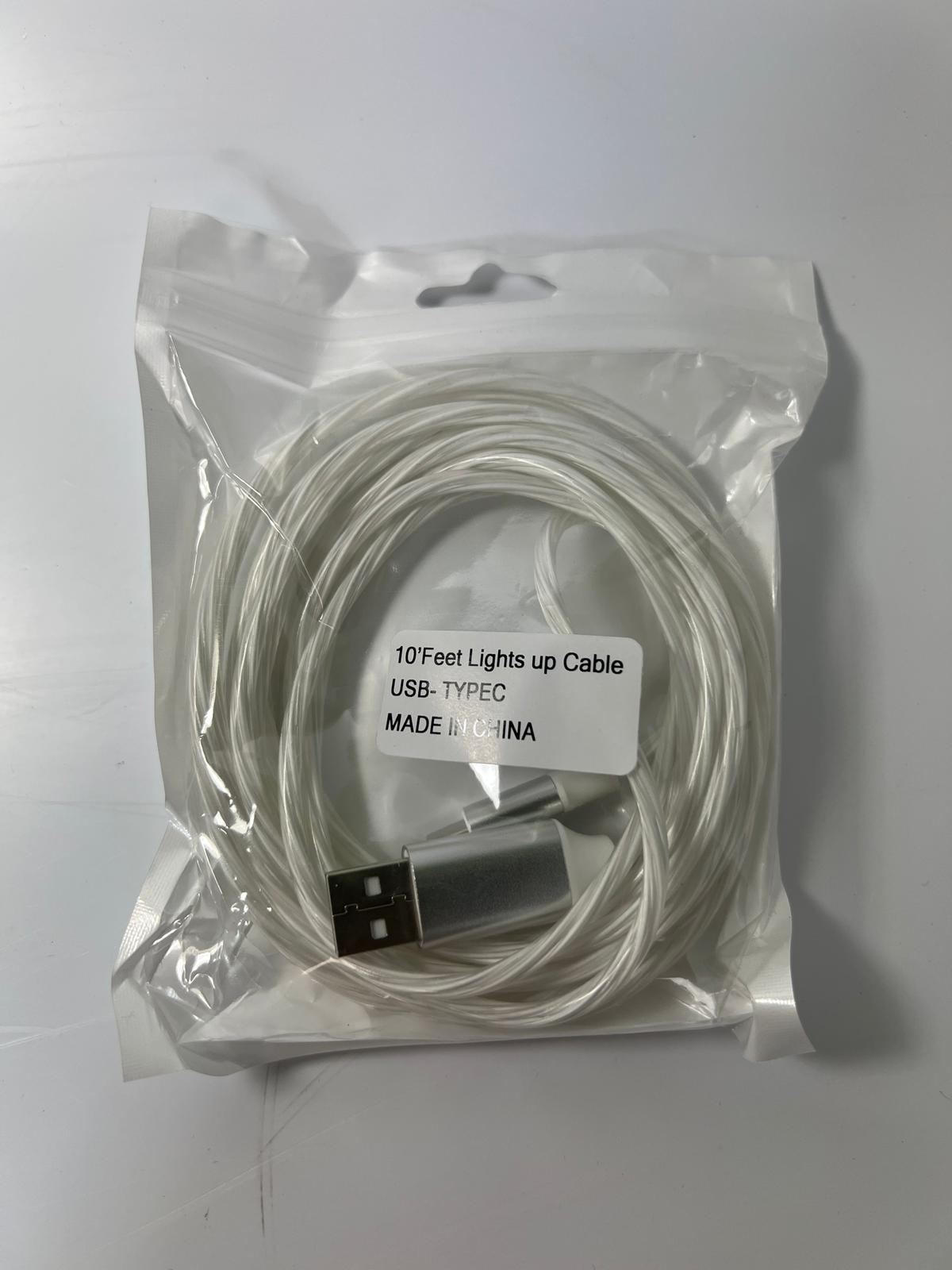 10-Ft. Type C White Wire